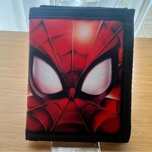 Spider-Man Kids Trifold Velcro Wallet